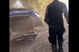 Video: de enorme crash van Jos Verstappen gefilmd vanuit het publiek