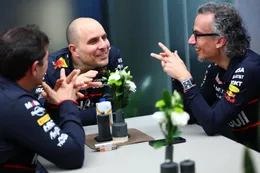 Laurent Mekies verspreekt zich en lekt bizar nieuws over Gianpiero Lambiase