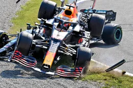 Lewis Hamilton is gevecht met Max Verstappen niet vergeten: 'Als je eerder door iemand bent overreden...'
