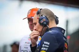 Gianpiero Lambiase met mond vol tanden op de radio na de race van Max Verstappen: 'Ik ben...'