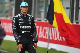 George Russell onderuit gehaald na tirade richting Mercedes in België