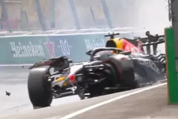 Video: De enorme crash van Max Verstappen tijdens zijn laatste Dutch GP