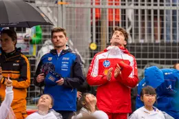 Max Verstappen en Charles Leclerc komen woorden tekort voor de Nederlandse F1-fans