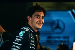 George Russell verrast met opmerking over Max Verstappen na GP Azerbeidzjan