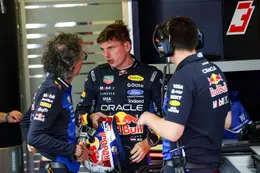 Red Bull-baas Laurent Mekies heeft een zéér opvallend bericht voor Max Verstappen over de radio in Azerbeidzjan