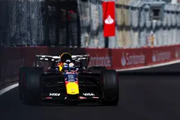 Max Verstappen geeft Lando Norris trap na in Madrid: 'Dat werkte wel goed'