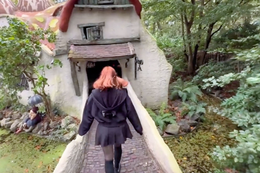 Efteling woest nadat wereldberoemde actrice pikante video opneemt in pretpark (BEELD)