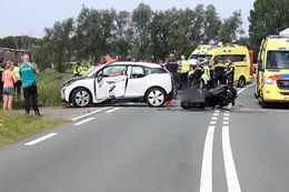 Motoragent (39) sterft na botsing in Weesp