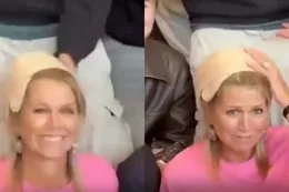 Bizar: Koningin Máxima krijgt klap van MBO-student (VIDEO)