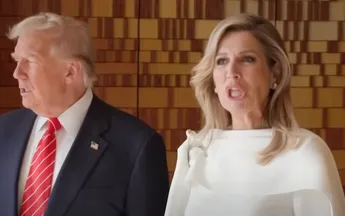 Koningin Máxima maakt Donald Trump belachelijk in bijzijn en gaat wereldwijd viraal
