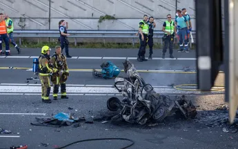 A9: Dode en meerdere gewonden bij ernstig ongeval