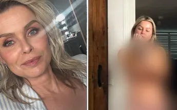 Pikante foto van Bridget Maasland (49) zonder BH opgedoken