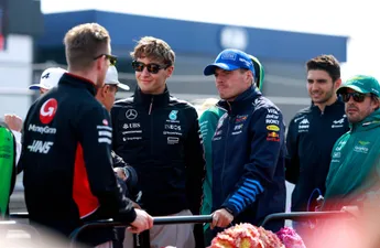 George Russell komt met update over relatie met Max Verstappen