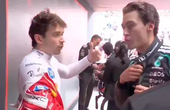 Video: Charles Leclerc lijkt woedend op George Russell na F1-race in Melbourne
