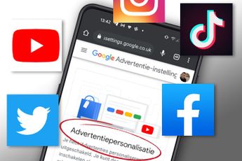 Zo zet je gepersonaliseerde reclame uit op Facebook, Google TikTok en Twitter