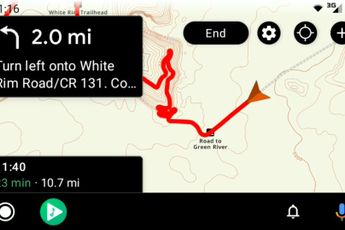 Outdoor navigatie-app Gaia vanaf nu beschikbaar voor Android Auto