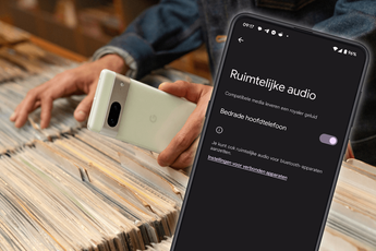 Dit kan je met spatial audio op de Pixel 6 en 7
