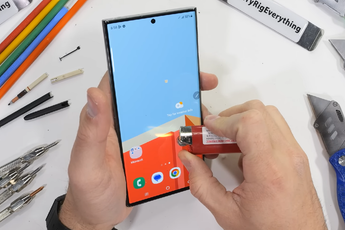 Samsung Galaxy S23 Ultra ondergaat test met messen en vuur