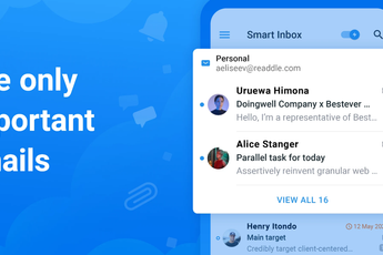 App van de week: maak je e-mail inbox slimmer met Spark
