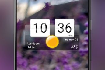 Nostalgie! Met deze widget waan je je weer in het HTC-tijdperk