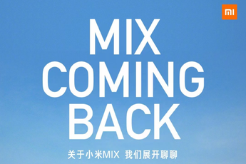Xiaomi Mi Mix-toptoestel gelanceerd op 29 maart, vouwbare telefoon?