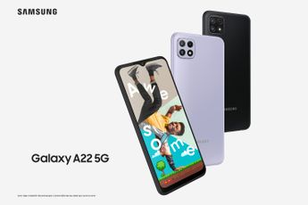 Samsung Galaxy A22 5G officieel: betaalbare 5G-telefoon met grote accu