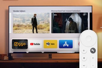 Ziggo biedt Chromecast met Google TV aan voor tweede tv
