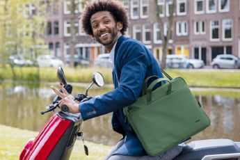 Win de Trust Bologna: een milieuvriendelijke laptoptas voor laptops van 16 inch