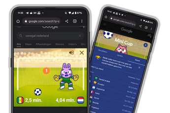 Google heeft een WK-minigame in zijn zoekmachine verstopt