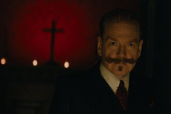 Wie heeft het gedaan? Poirot daagt je uit in A Haunting in Venice: nu te huur bij Pathé Thuis (adv)