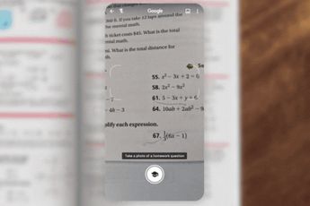 Google Lens maakt binnenkort je wiskundehuiswerk