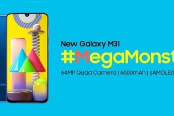 Samsung brengt Galaxy M31 met 6000 mAh-accu uit in Nederland