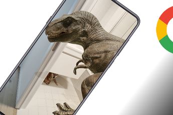 Oog in oog met een 3D-dinosaurus, zo werkt het op jouw telefoon