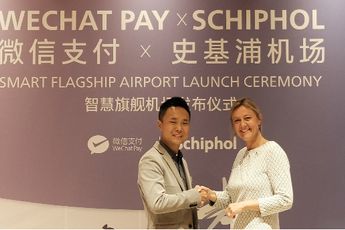 Schiphol maakt betalingen via WeChat Pay mogelijk voor Chinese reizigers