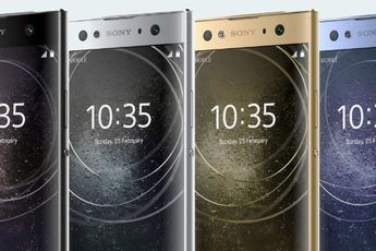 Gelekte afbeelding toont de Sony Xperia XA2, XA2 Ultra en L2