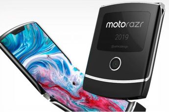 Plastic beschermlaag van testexemplaar Motorola Razr laat al na een week los