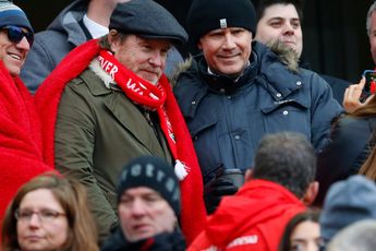 Who were the mystery guests at Anfield for Liverpool's 2-0 win over Everton?