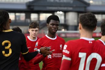 Liverpool coaches blown away by "excellent" talent rising through the ranks