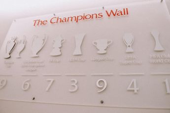 Liverpool have updated The Champions Wall after Carabao Cup triumph