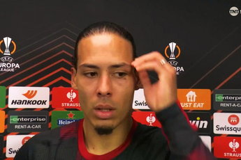 Van Dijk: "We've made it very difficult for ourselves"