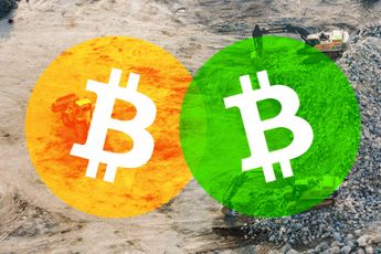 Halving Bitcoin en Bitcoin Cash komen steeds dichter bij elkaar
