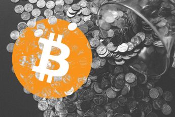 Bitcoin dominantie ten opzichte van de rest van de cryptomarkt neemt toe