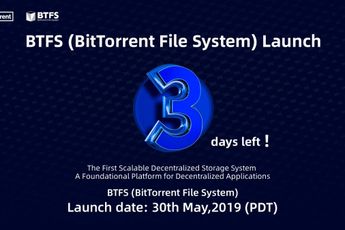 TRON (TRX) lanceert decentraal opslagsysteem voor BitTorrent (BTT)