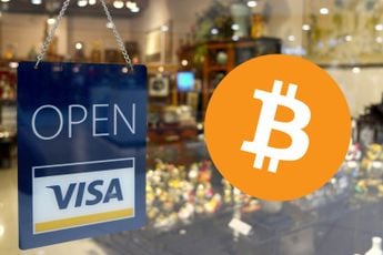 Visa ziet grote groei in gebruik van bitcoinbetaalkaarten