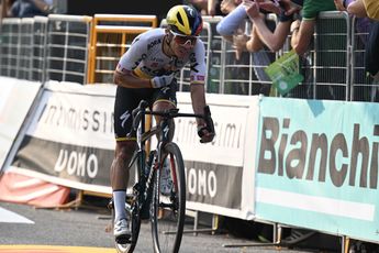 Sergio Higuita, tras su extraordinario cuarto puesto en Lombardia: "Ganar era imposible"
