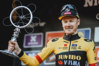 Dylan van Baarle, casi recuperado tras su terrible caída en la París-Roubaix: "Las lesiones ya prácticamente no me molestan"