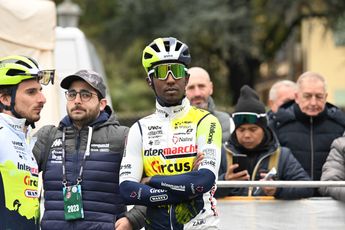 Biniam Girmay sufre una conmoción cerebral tras su horrible caída en el Tour de Flandes