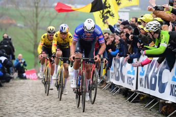 Xandro Meurisse, compañero de Mathieu van der Poel, reconoce que "como equipo estuvimos un poco por detrás" en el Tour de Flandes