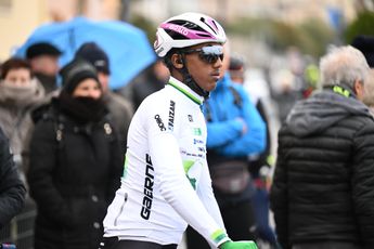 Henok Mulubrhan, elegido mejor ciclista africano de 2023, en la temporada que ha firmado su primer contrato World Tour