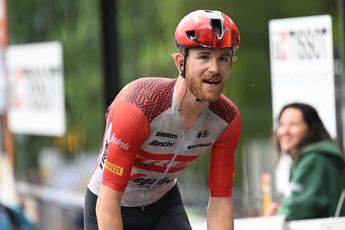 Quinn Simmons, emocionado por llevar los colores nacionales en el Tour de Francia: "Quizá sea una opinión un poco sesgada, pero ahora tengo el mejor maillot del pelotón"